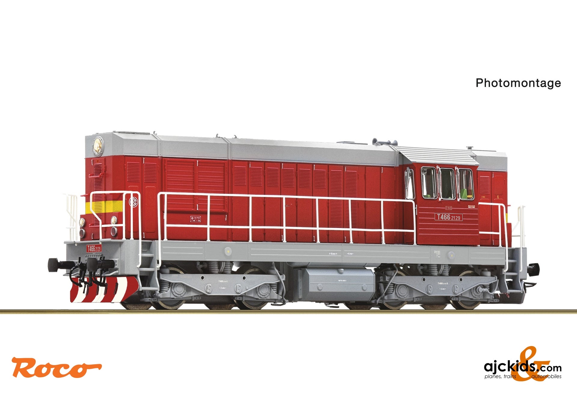 Roco 7310062 Diesel locomotive T 466.2129, CSD – Ajckids