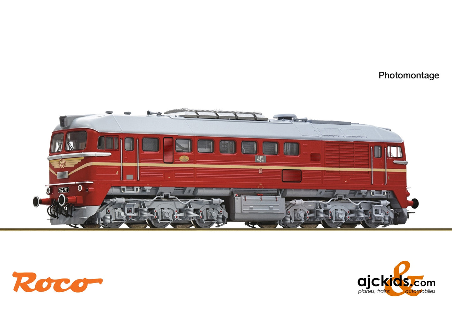 Roco 7310086 - Diesel locomotive M62-901, GySEV