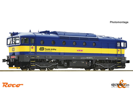 Diesel locomotive 754 047-9, CD
