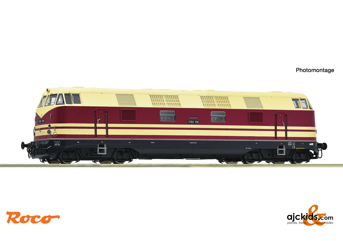 Diesel locomotive 118 158-4, DR