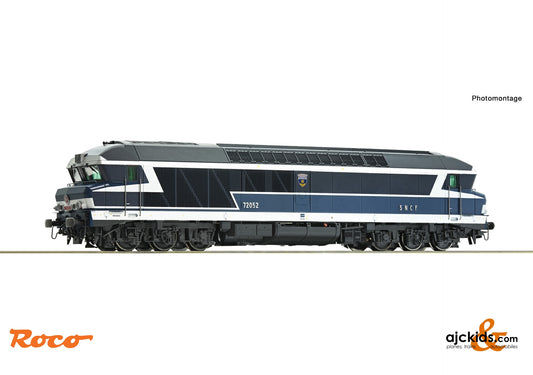 Diesel locomotive CC 72052, SNCF