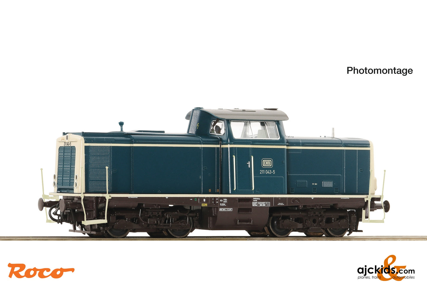 Diesel locomotive 211 043-5, DB