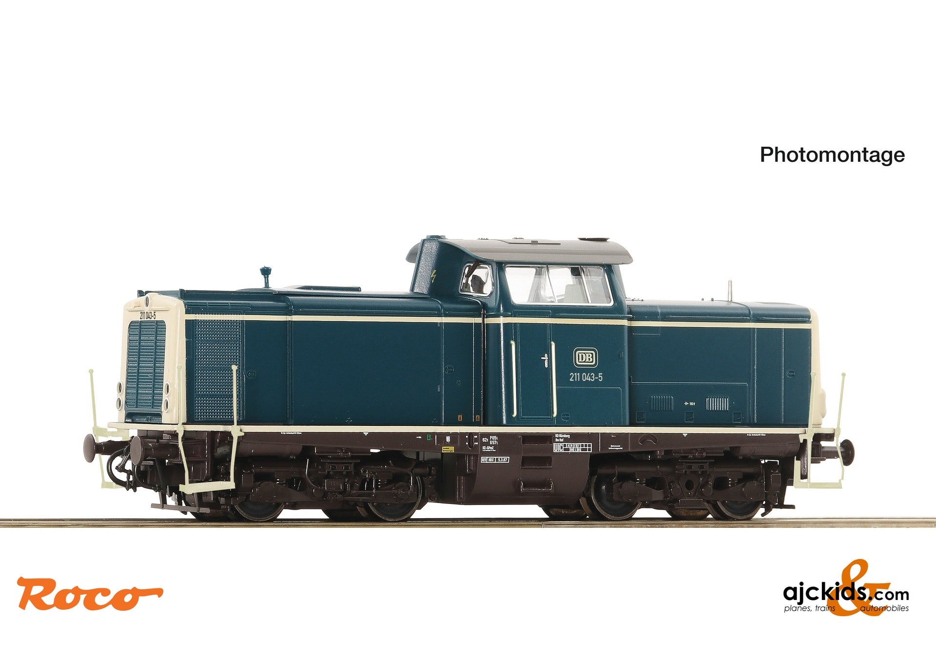 Diesel locomotive 211 043-5, DB