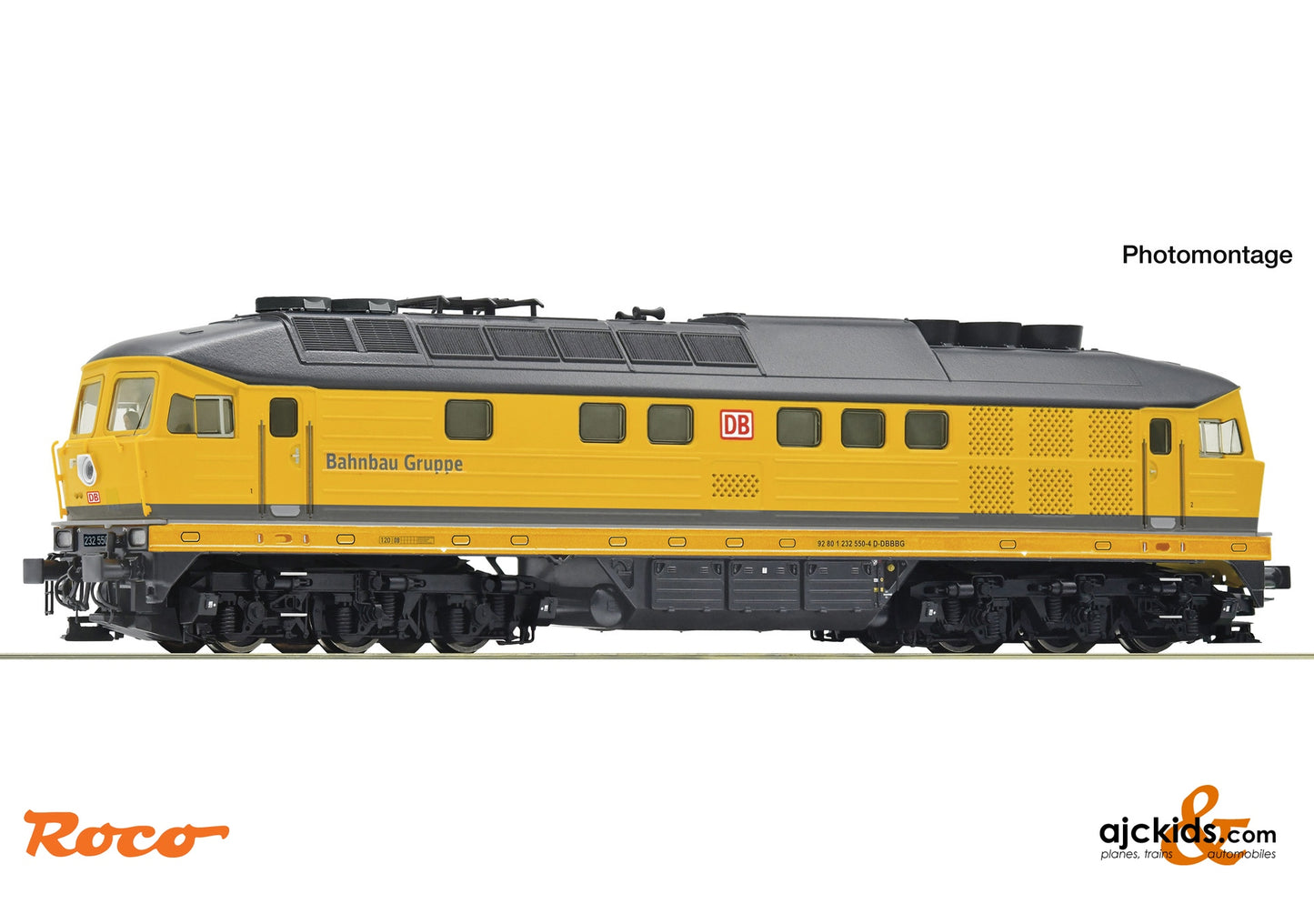 Diesel locomotive 232 550-4, DB AG