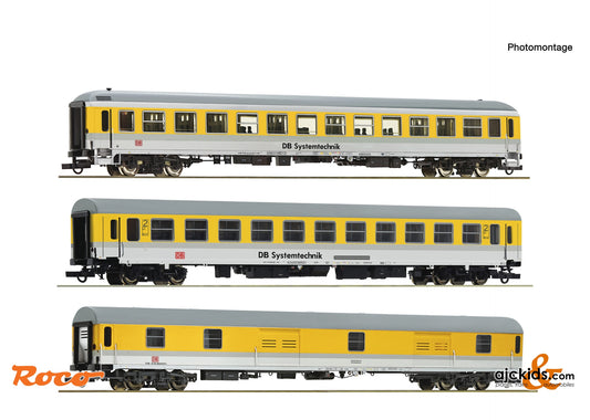 Roco 74013 3-piece set: "DB Systemtechnik", DB AG