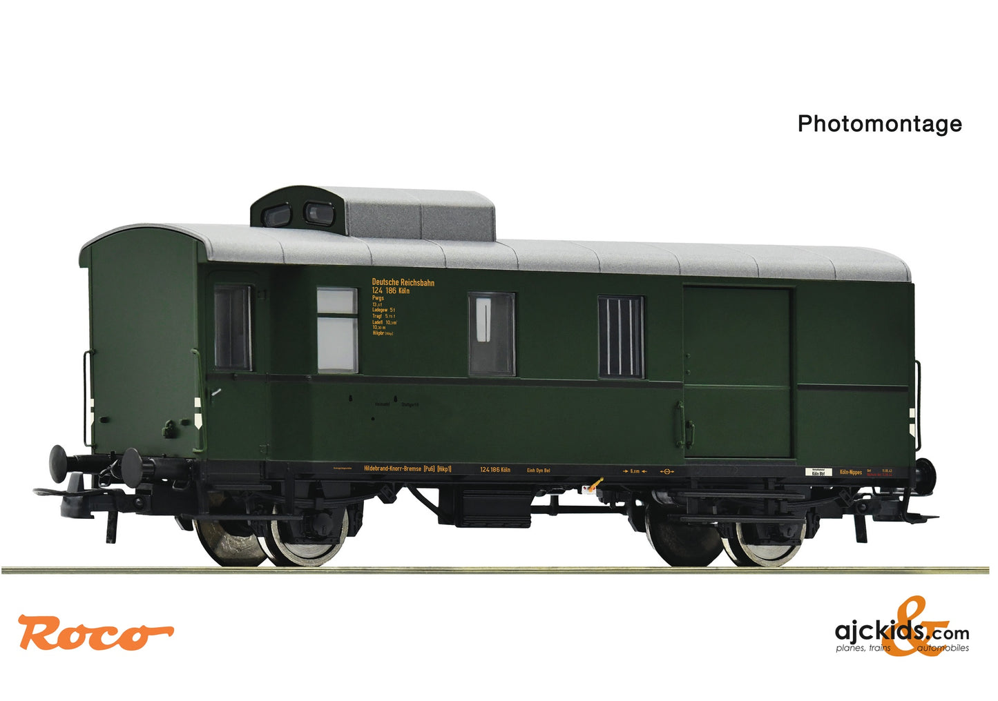 Roco 74223 - Freight train luggage van