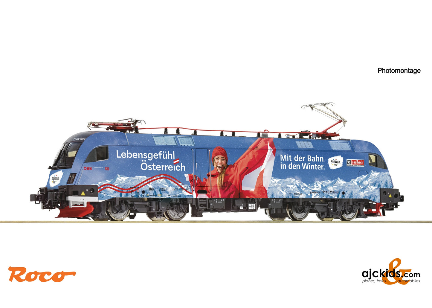 Roco 7500036 - Electric loco cl. 1116 "SalzburgerLand" DC