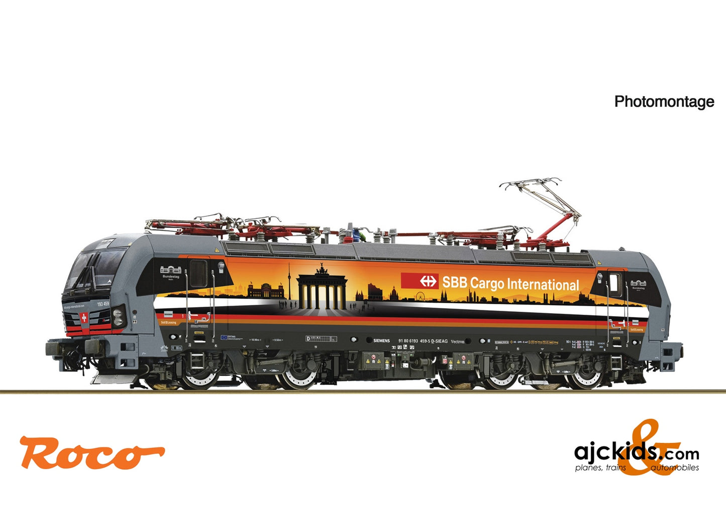 Roco 7500065 - Electric Locomotive 193 459-5 SBB Cargo Ger.Pierc.