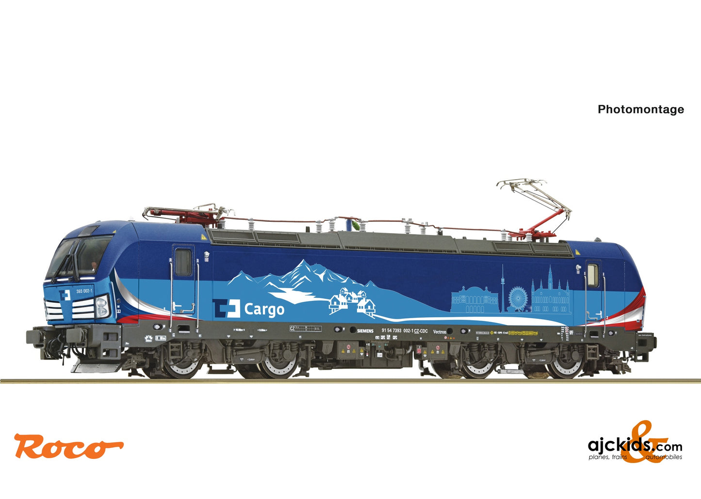 Roco 7500113 Electric locomotive 393 002-1, CD Cargo