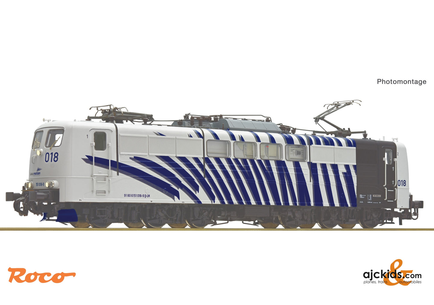 Roco 7500115 - Electric locomotive 151 018-9