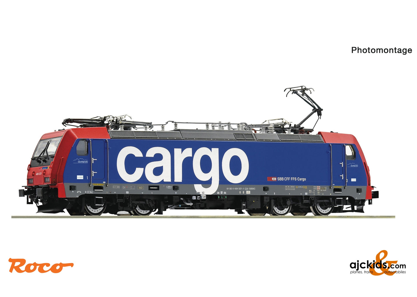 Roco 7500120 Electric locomotive 484 021-1, SBB Cargo