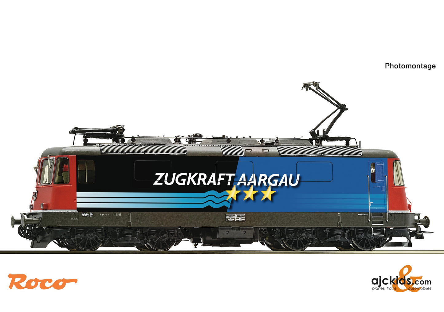 Roco 7500123 - Electric locomotive Re 4/4 "Aargau"