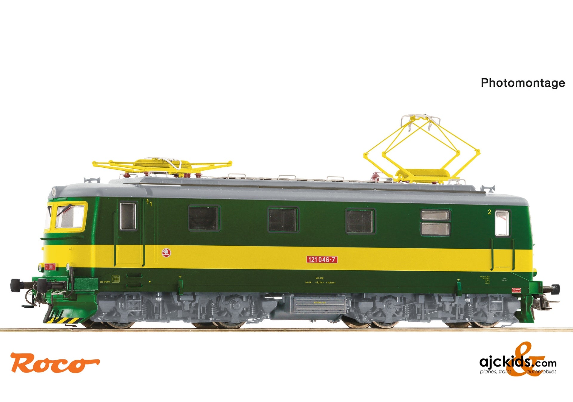 Electric locomotive 121.046-7