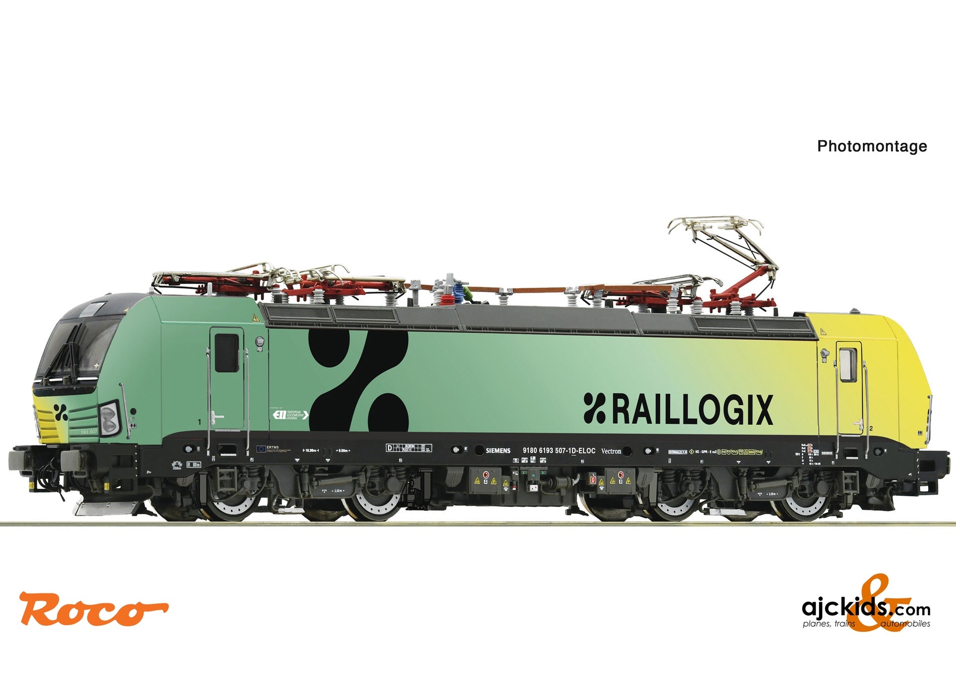 Roco 7500137 Electric locomotive 193 507-1, Raillogix