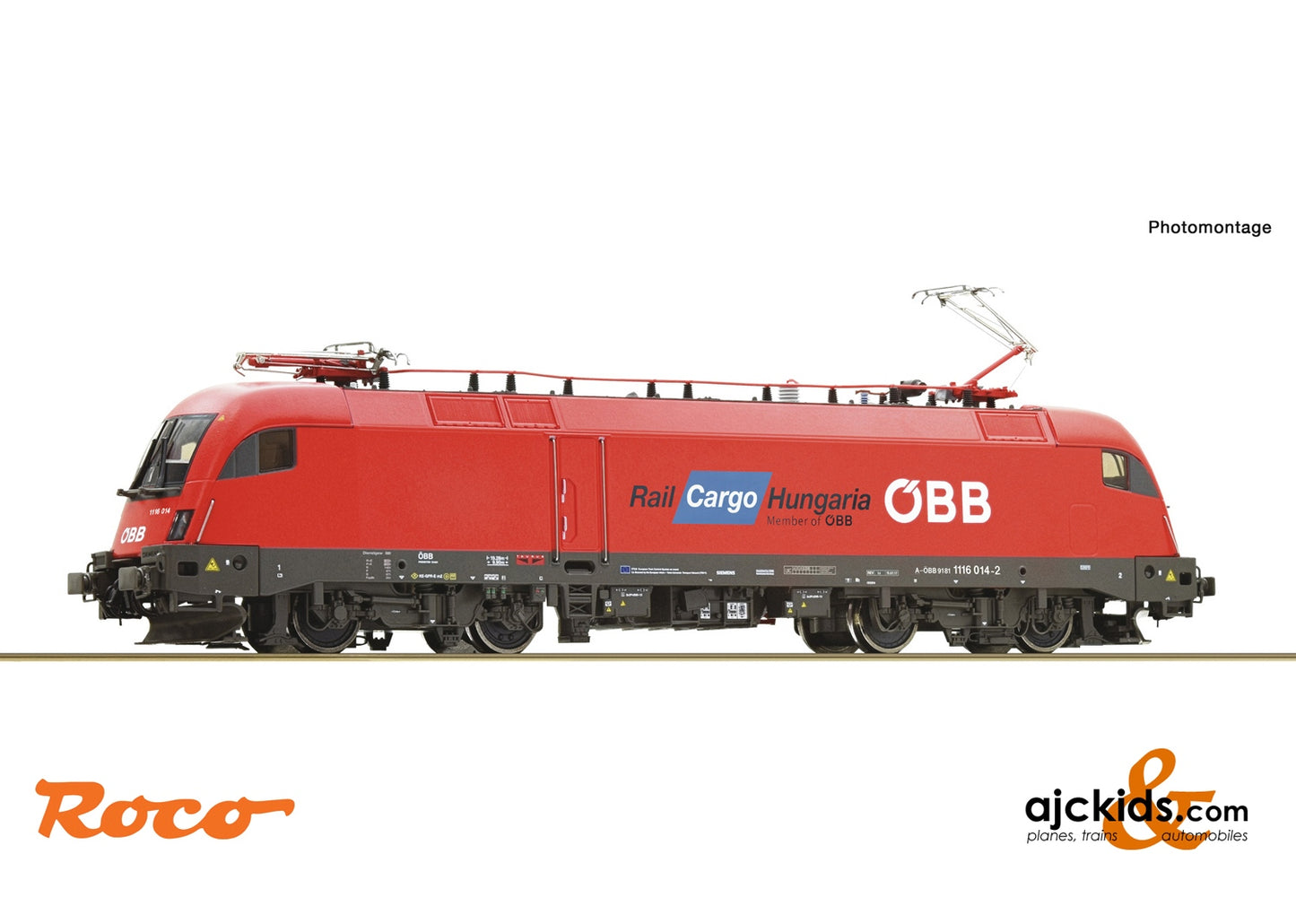 Roco 7500209 - Electric locomotive 1116 014-2, ÖBB