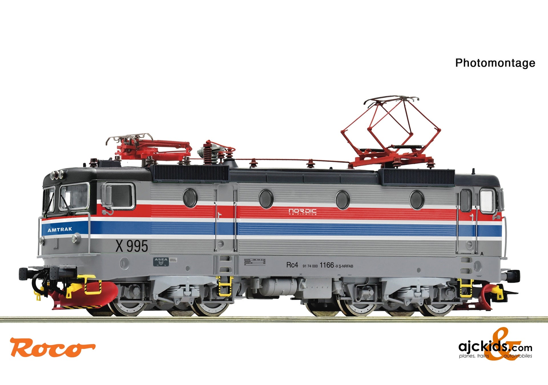 Electric locomotive Rc 4 1166