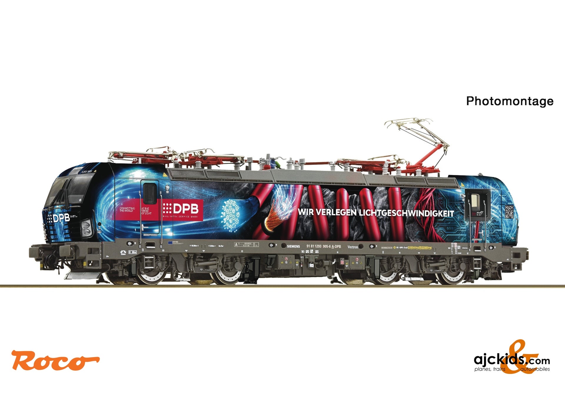 Roco 7510104 Electric locomotive 1293 905-6, DPB