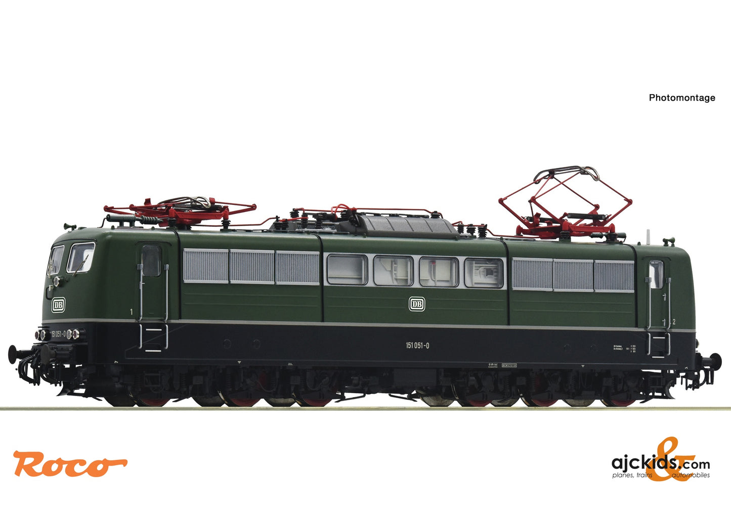 Roco 7510116 - Electric locomotive 151 051-0 (Sound)