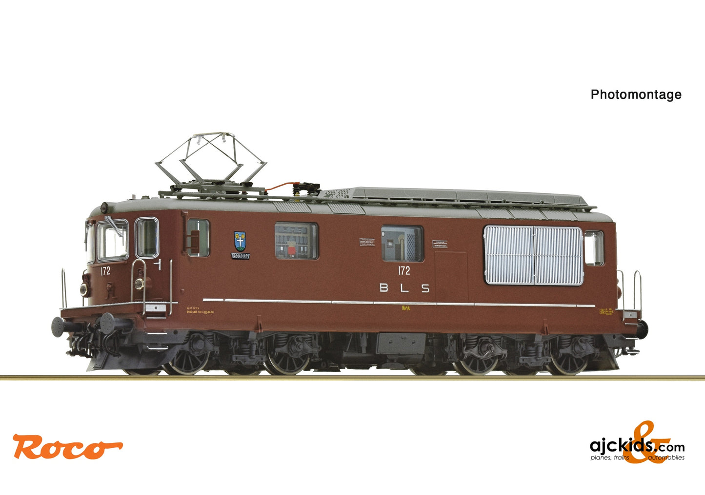 Electric locomotive Re 4/4 172, BLS