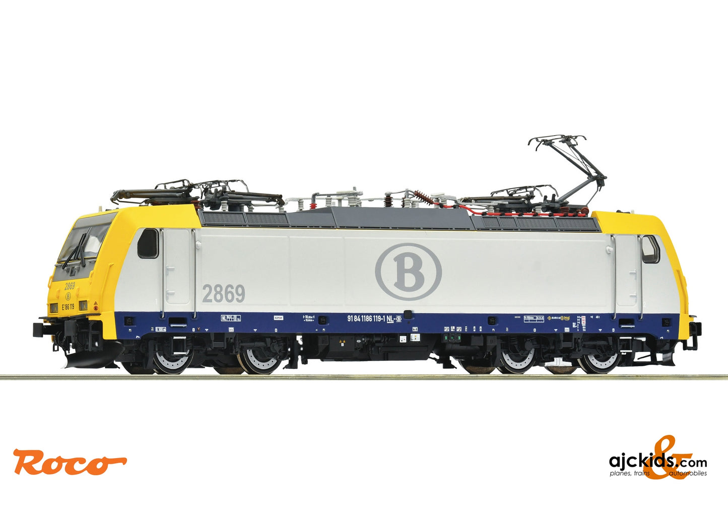 Electric locomotive 186 119-1, SNCB