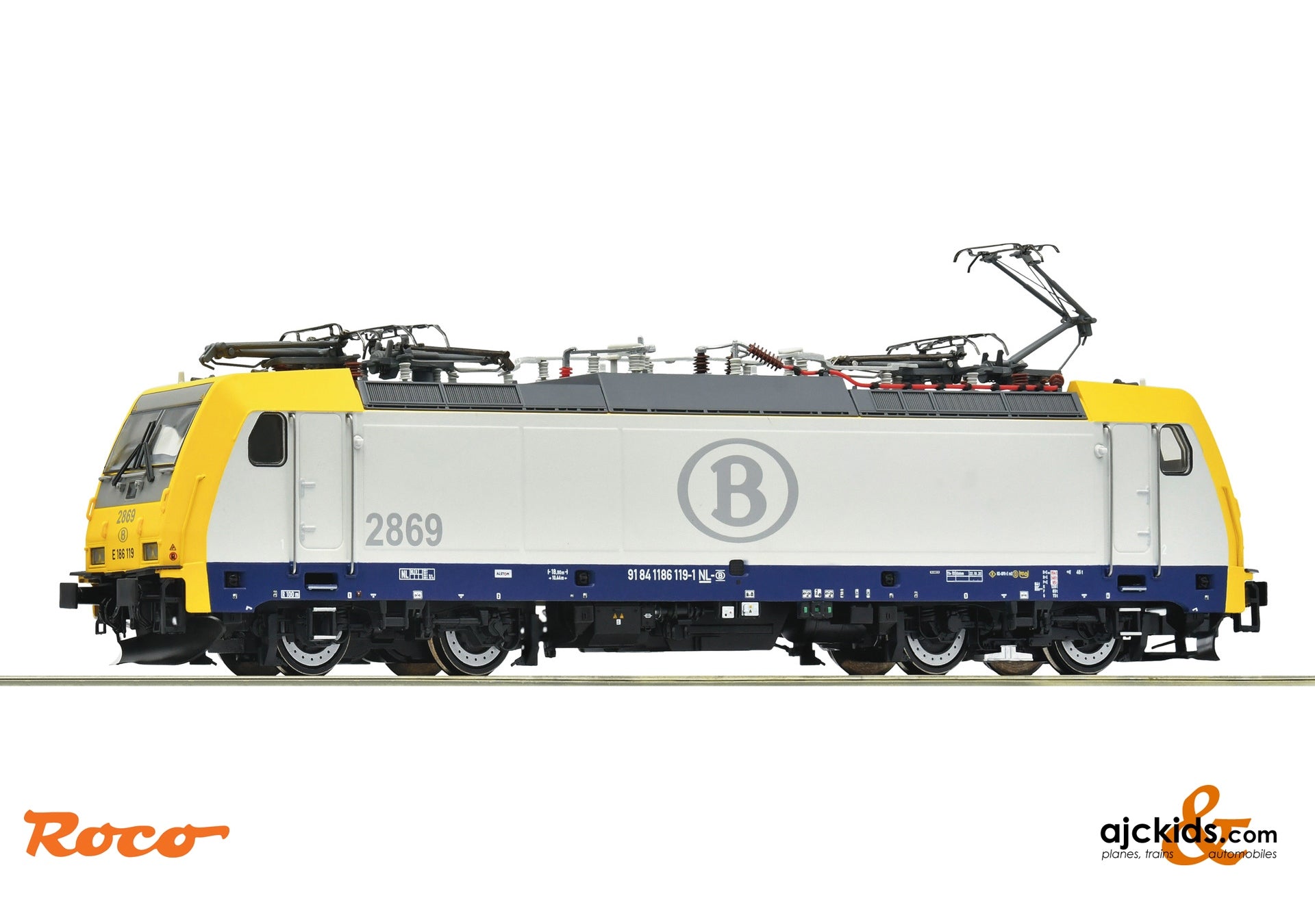 Electric locomotive 186 119-1, SNCB