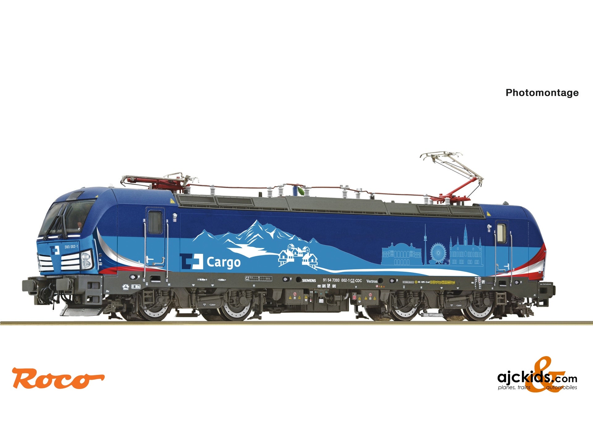 Roco 7520113 Electric locomotive 393 002-1, CD Cargo