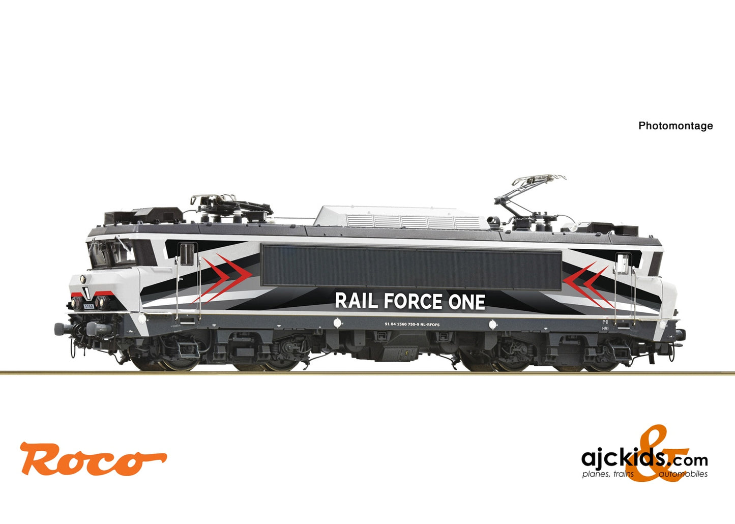 Roco 7520165 - Electric locomotive 1750, Rail Force One