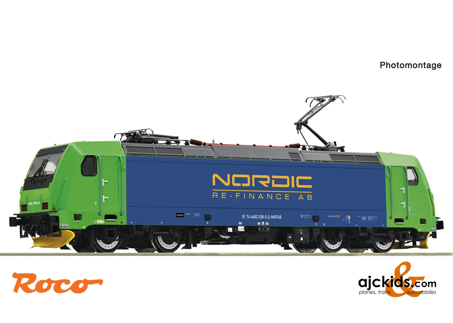 Roco 7520167 - Electric locomotive 482 038-7, NRFAB