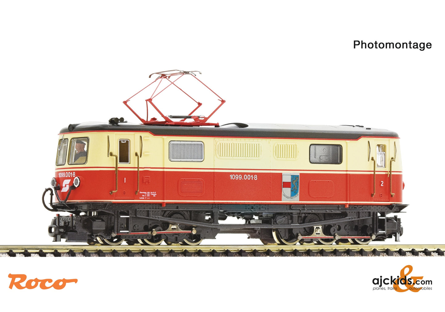 Roco 7540004 - Electric locomotive 1099.001-8