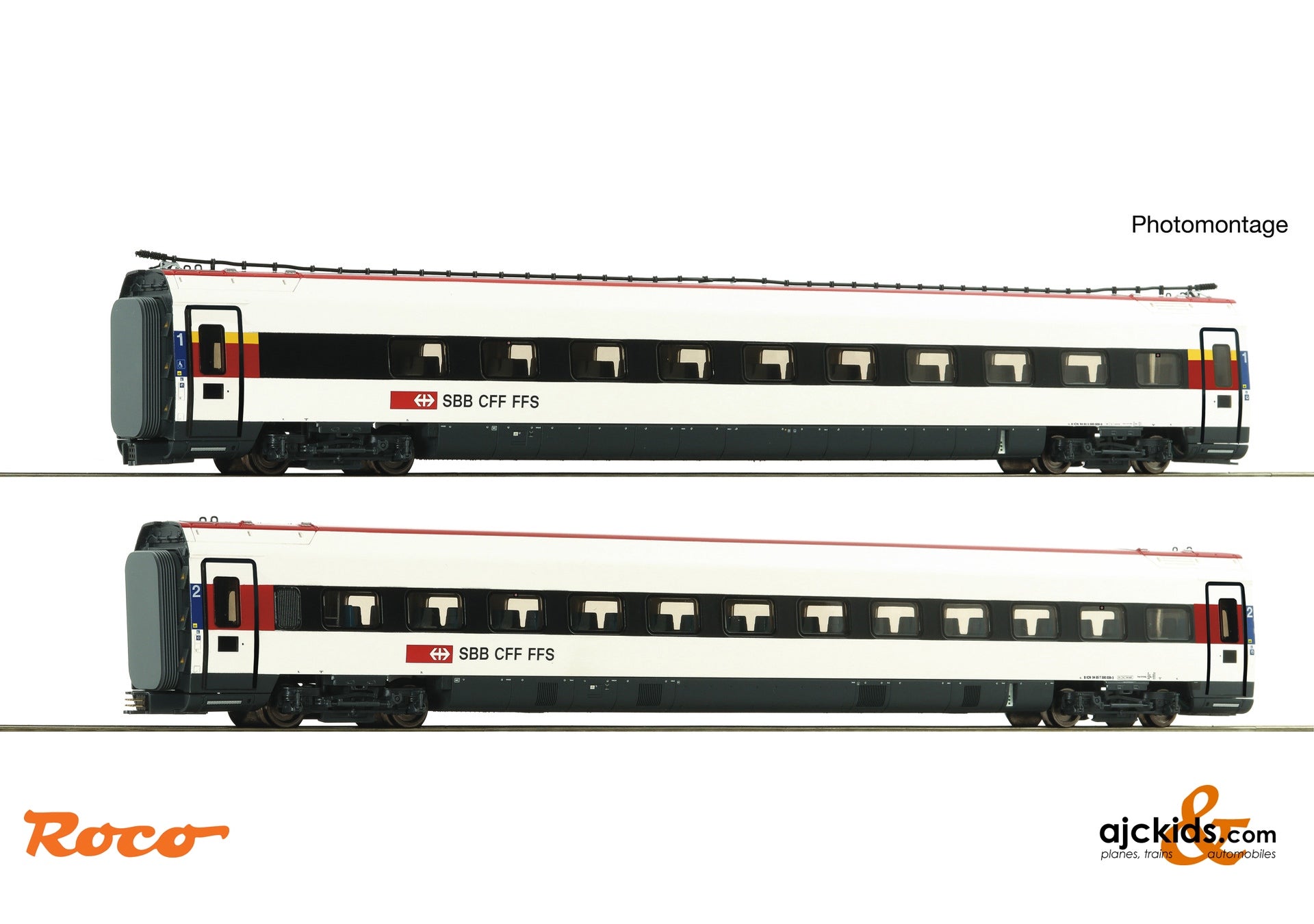 2 piece  Set: ICN Supplementary Trolley