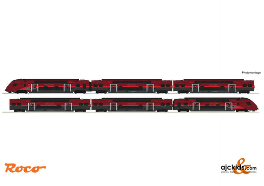 6pc Set Railjet Doubledeck ÖBB DC