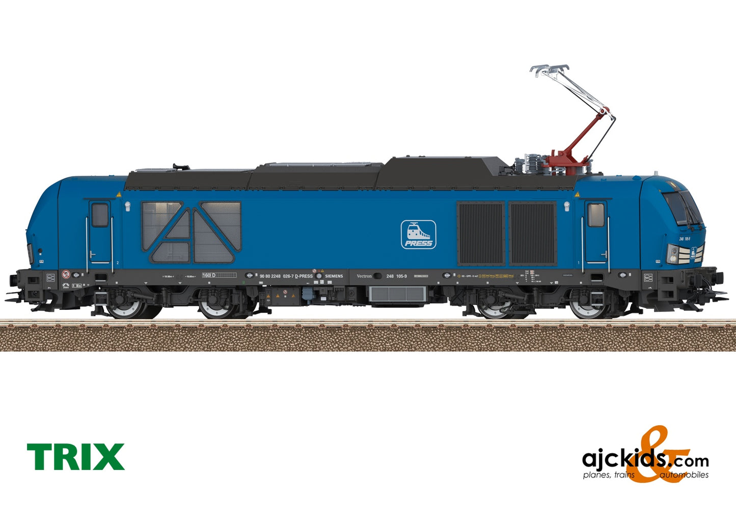 Trix 25294 - Class 248 Dual Power Locomotive