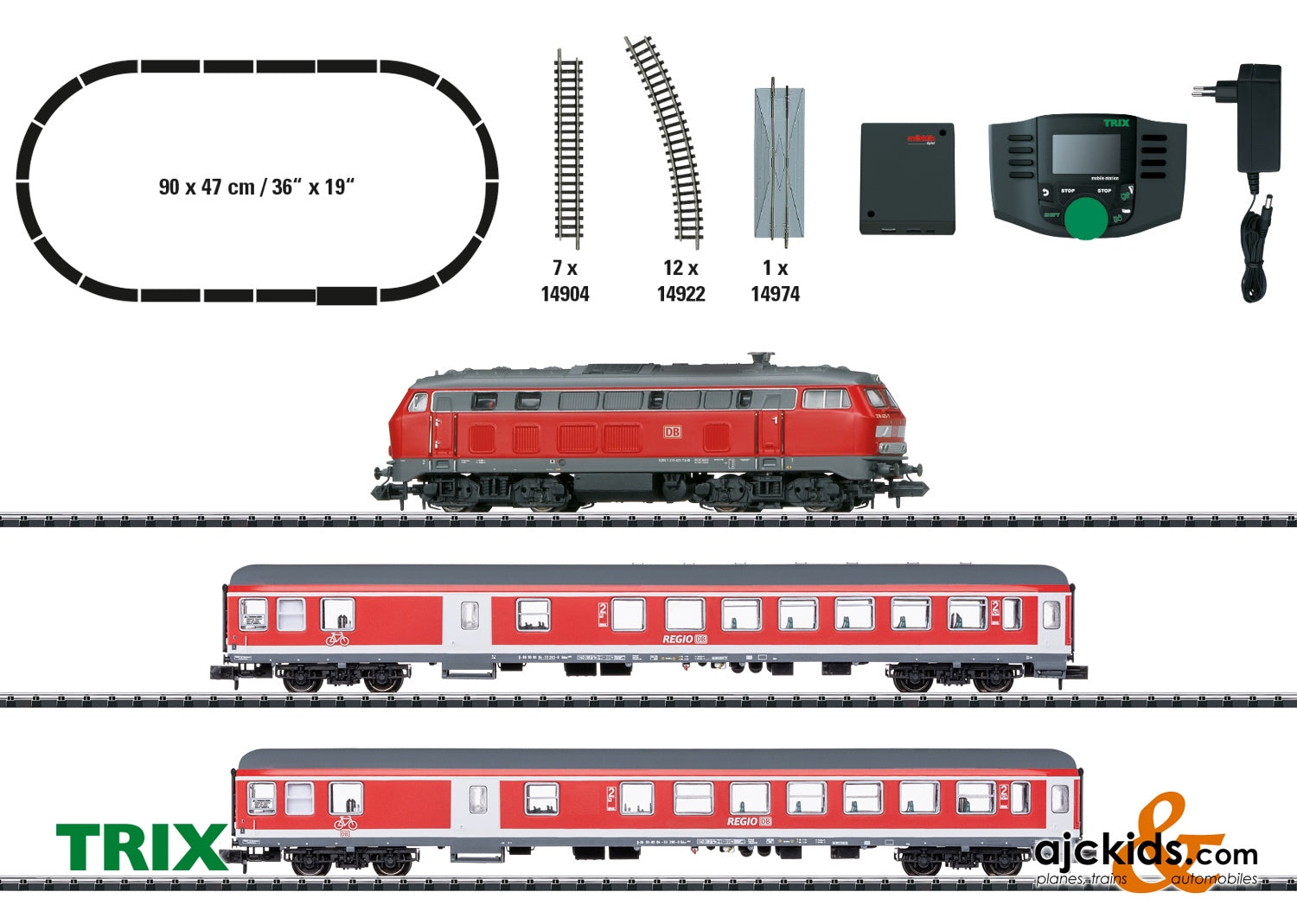 Trix 11170 - “Recreation Express” Digital Starter Set