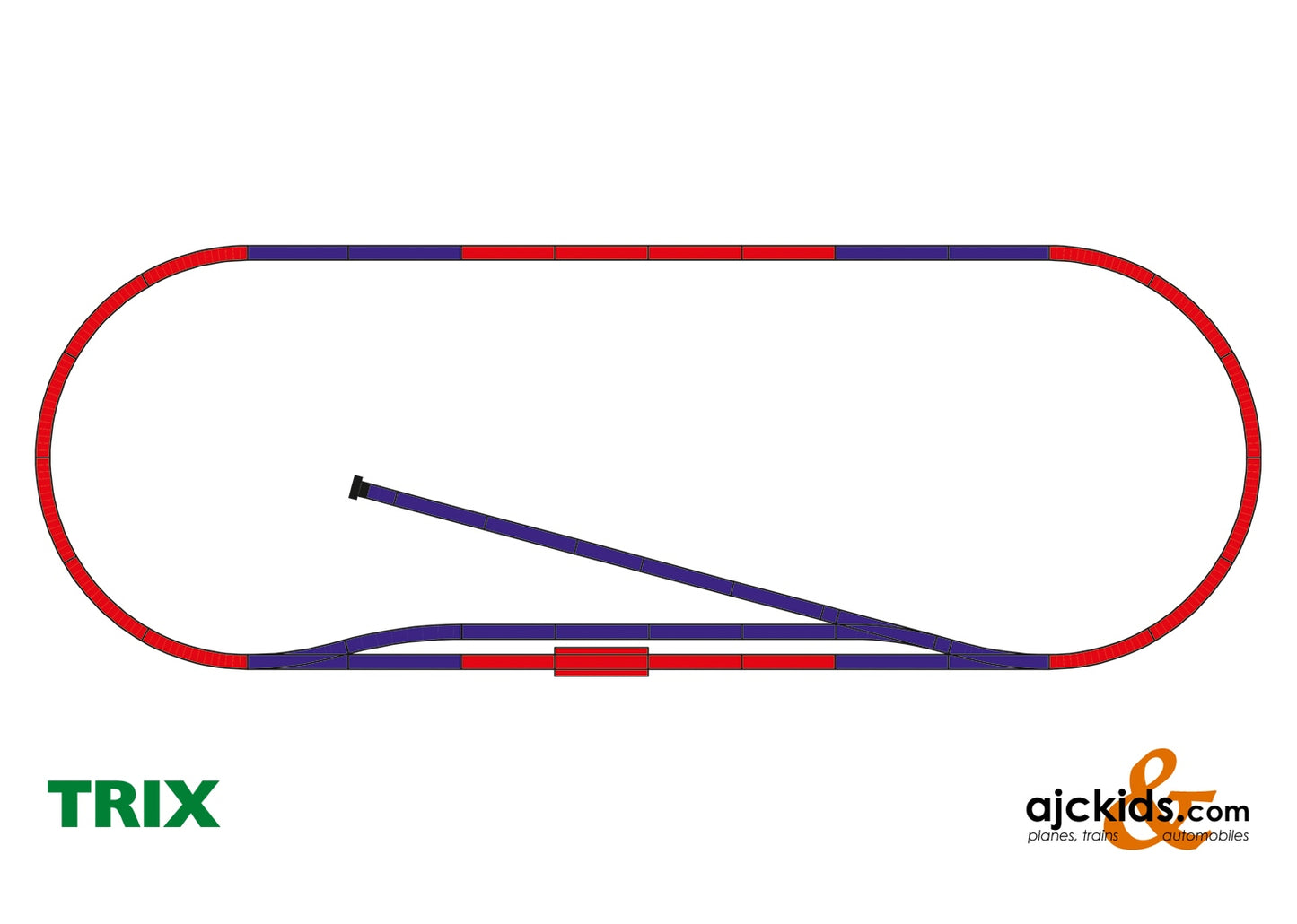 Trix 14321 - B1 Track Extension Set