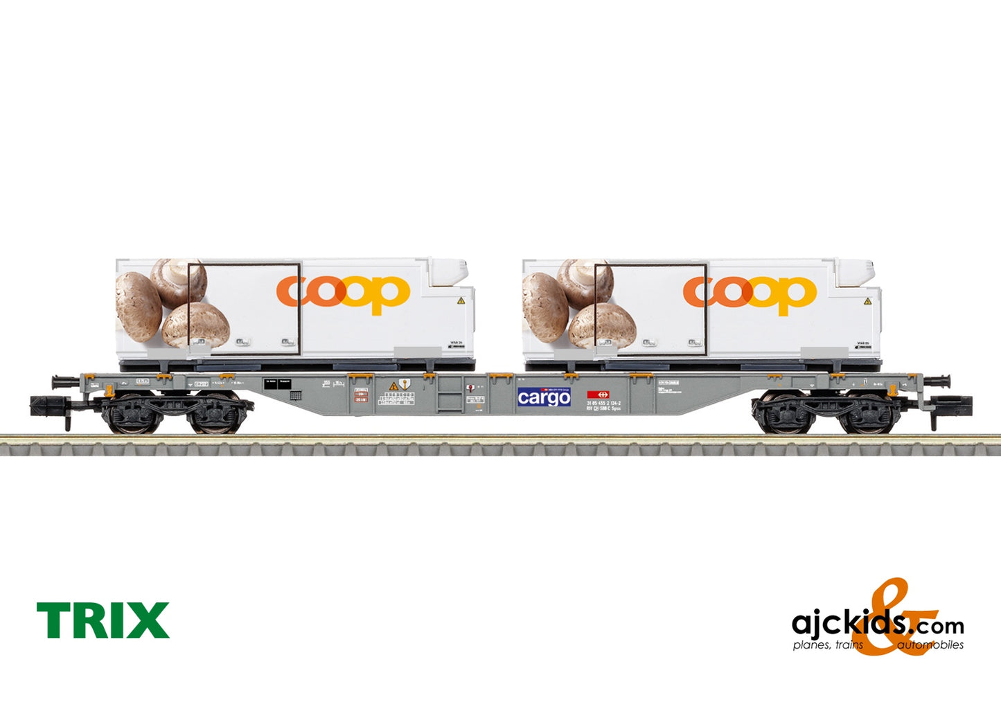 Trix 15496 - “coop®” Container Transport Car