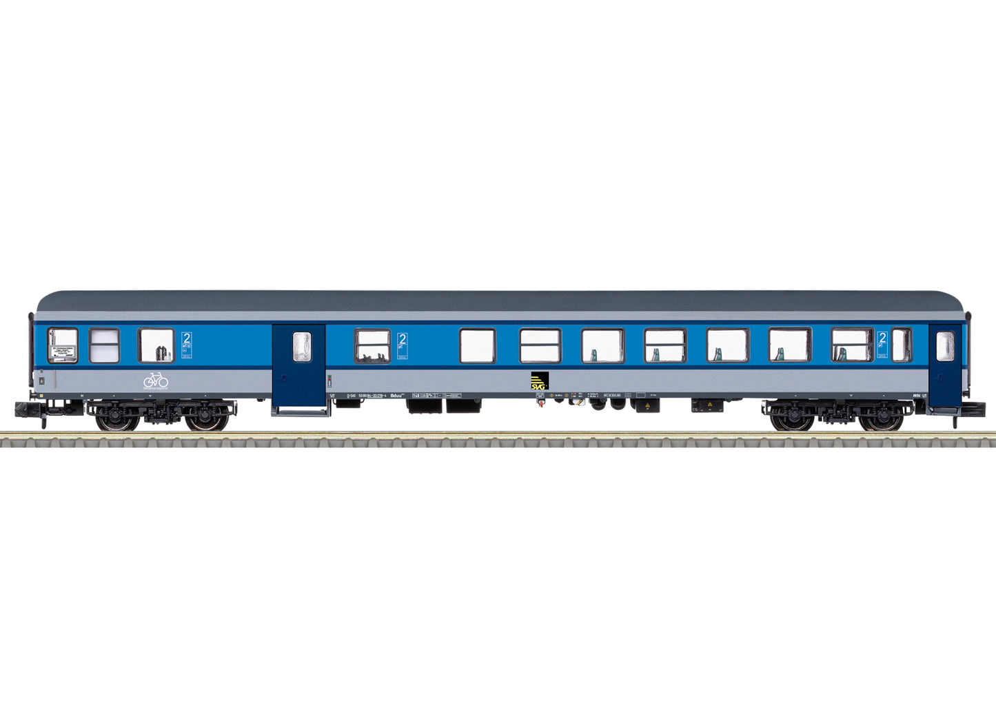 Trix 18551 - Type Bduu 497.2 Passenger Car at Ajckids.com