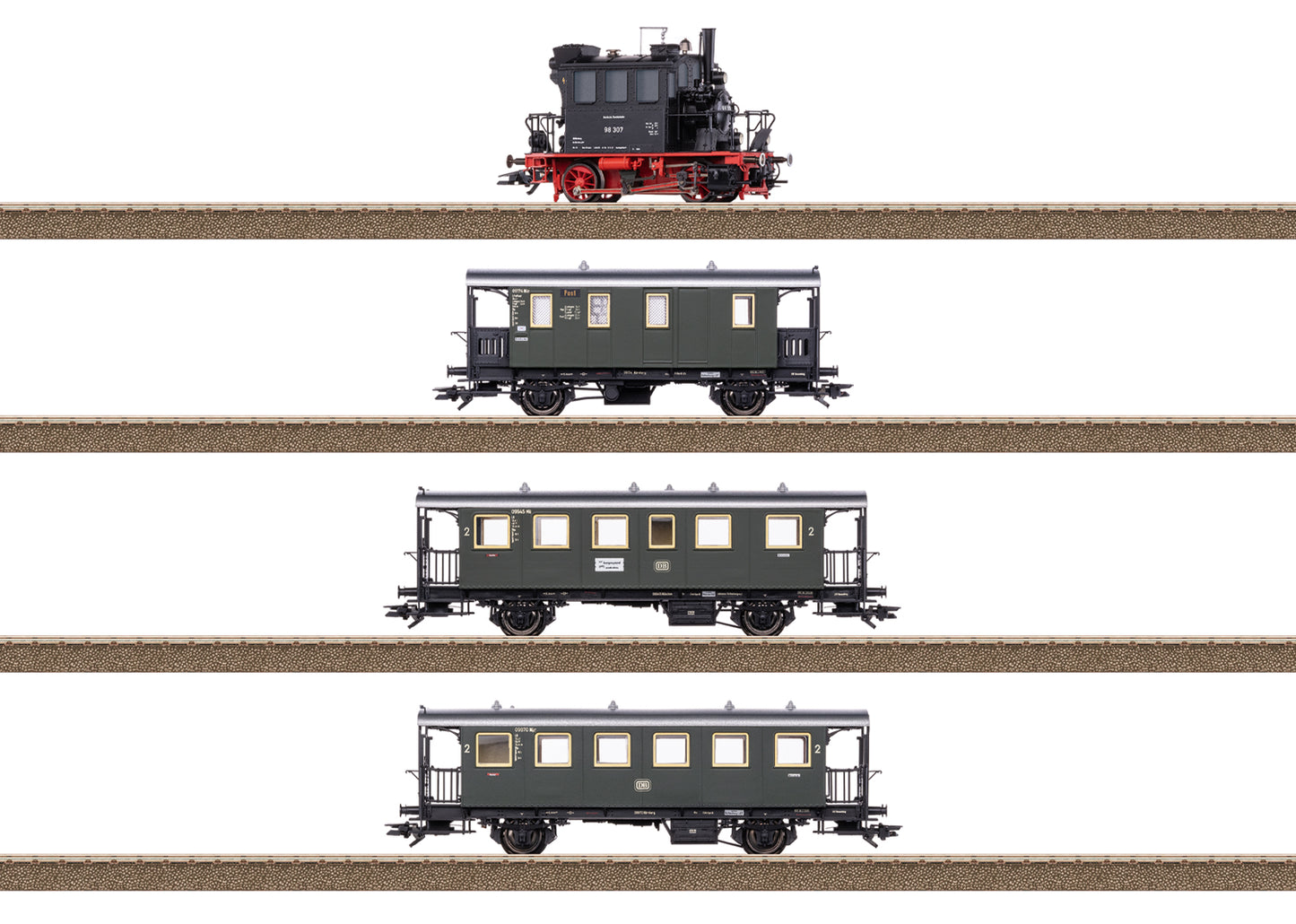 Trix 21229 - “Spalter Bockl” Train Set
