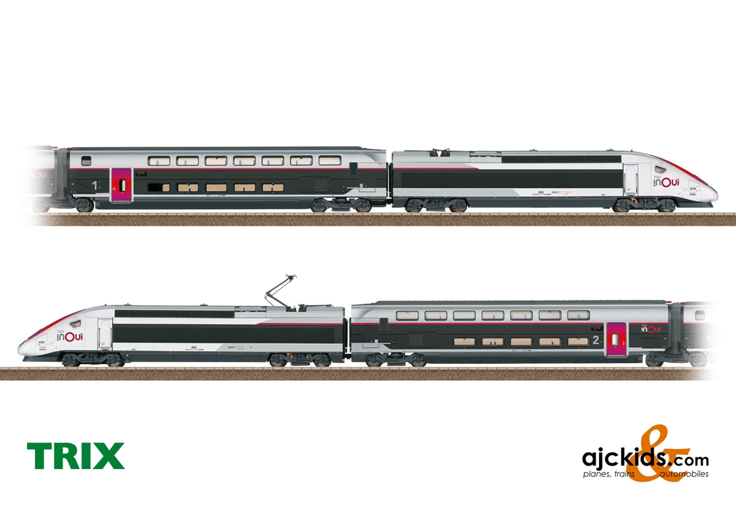 Trix 22482 - TGV INOUI High-Speed Train
