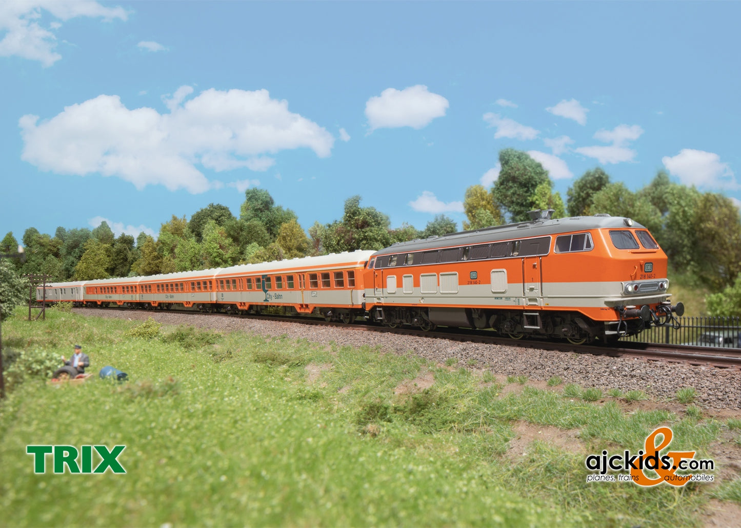 Trix 22646 - Class 218 Diesel Locomotive