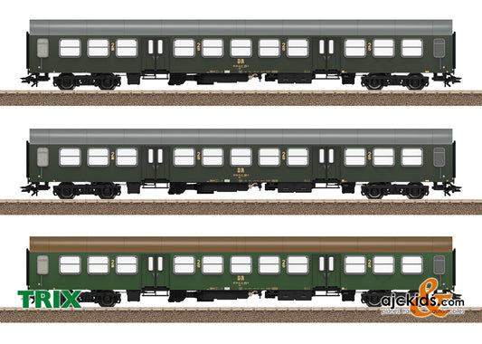 Trix 23180 - Halberstadt Center Entry Car Passenger Car Set