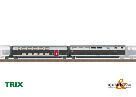 Trix 23189 - Add-On Car Set 3 for the TGV INOUI