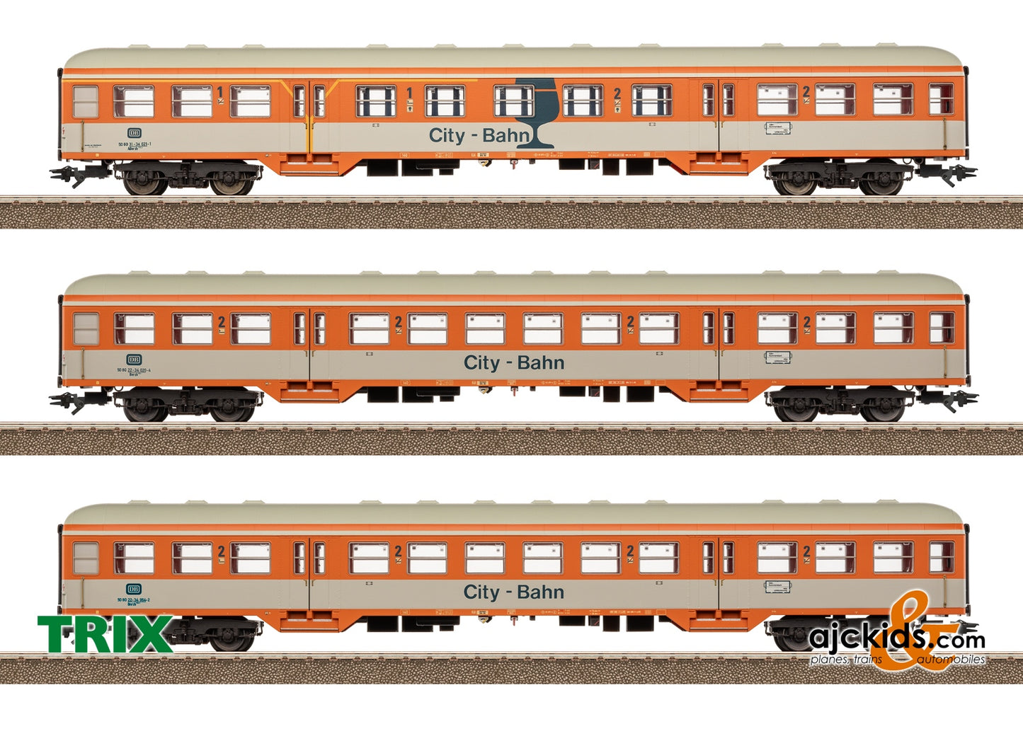 Trix 23234 - “City-Bahn” Passenger Car Set