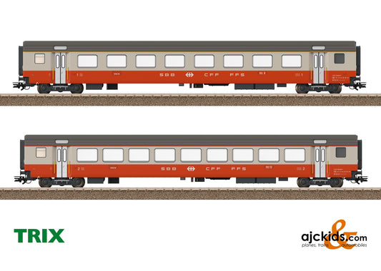 Trix 23691 - Swiss Express Passenger Car Set at Ajckids.com