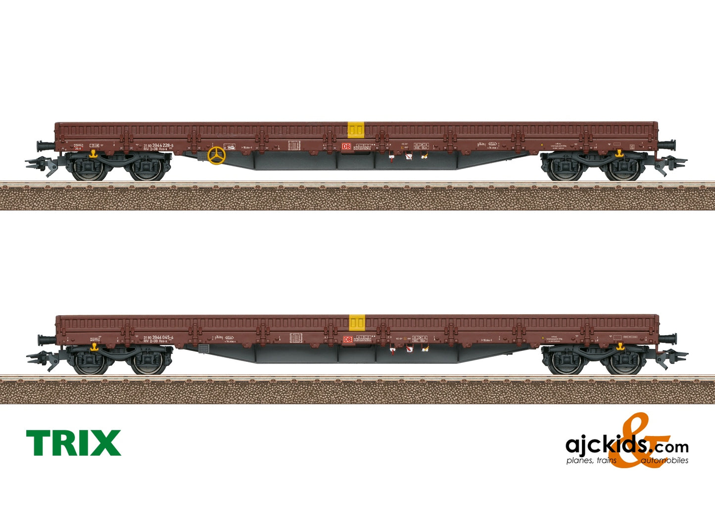 Trix 24431 - Type Res-x Low-Sided Car Set