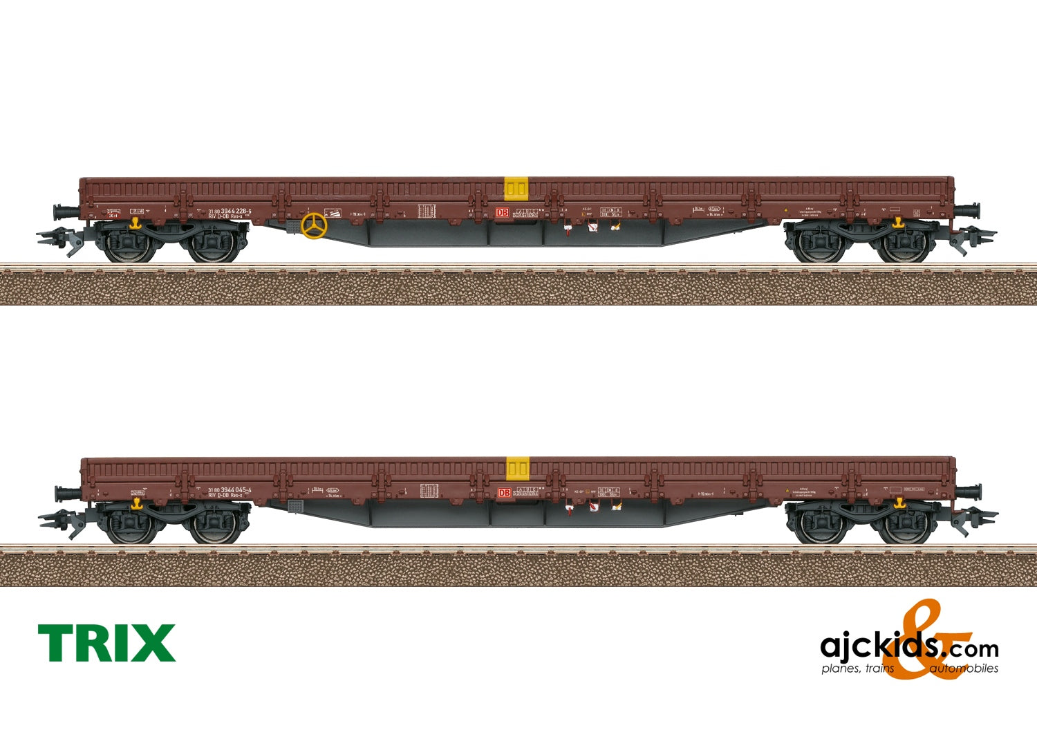 Trix 24431 - Type Res-x Low-Sided Car Set