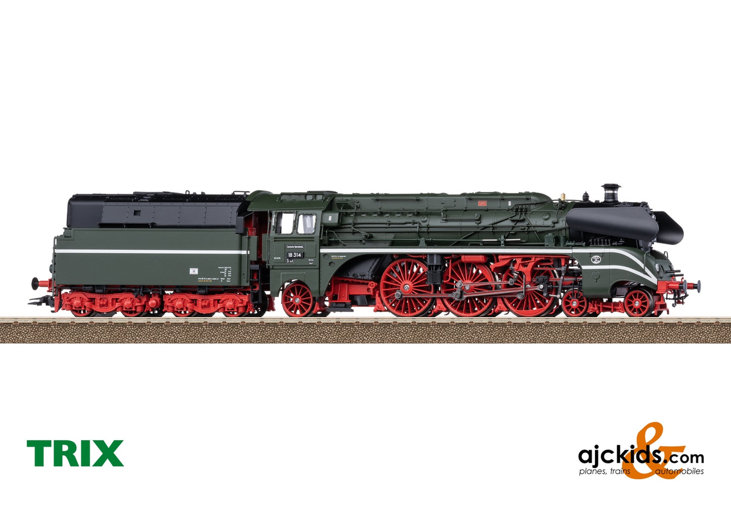 Trix 25029 GDR Steam 18 314 Oil Era III