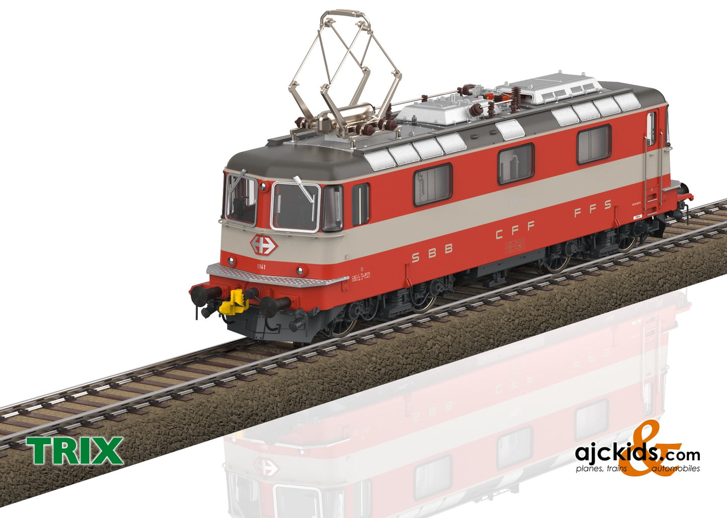 Trix 25420 - Class Re 4/4 II Electric Locomotive, 1st Production Run at Ajckids.com