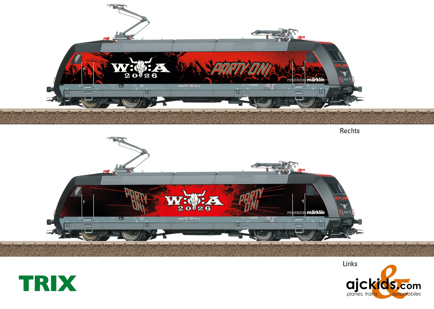 Trix 25476 - Class 101 W:O:A Electric Locomotive