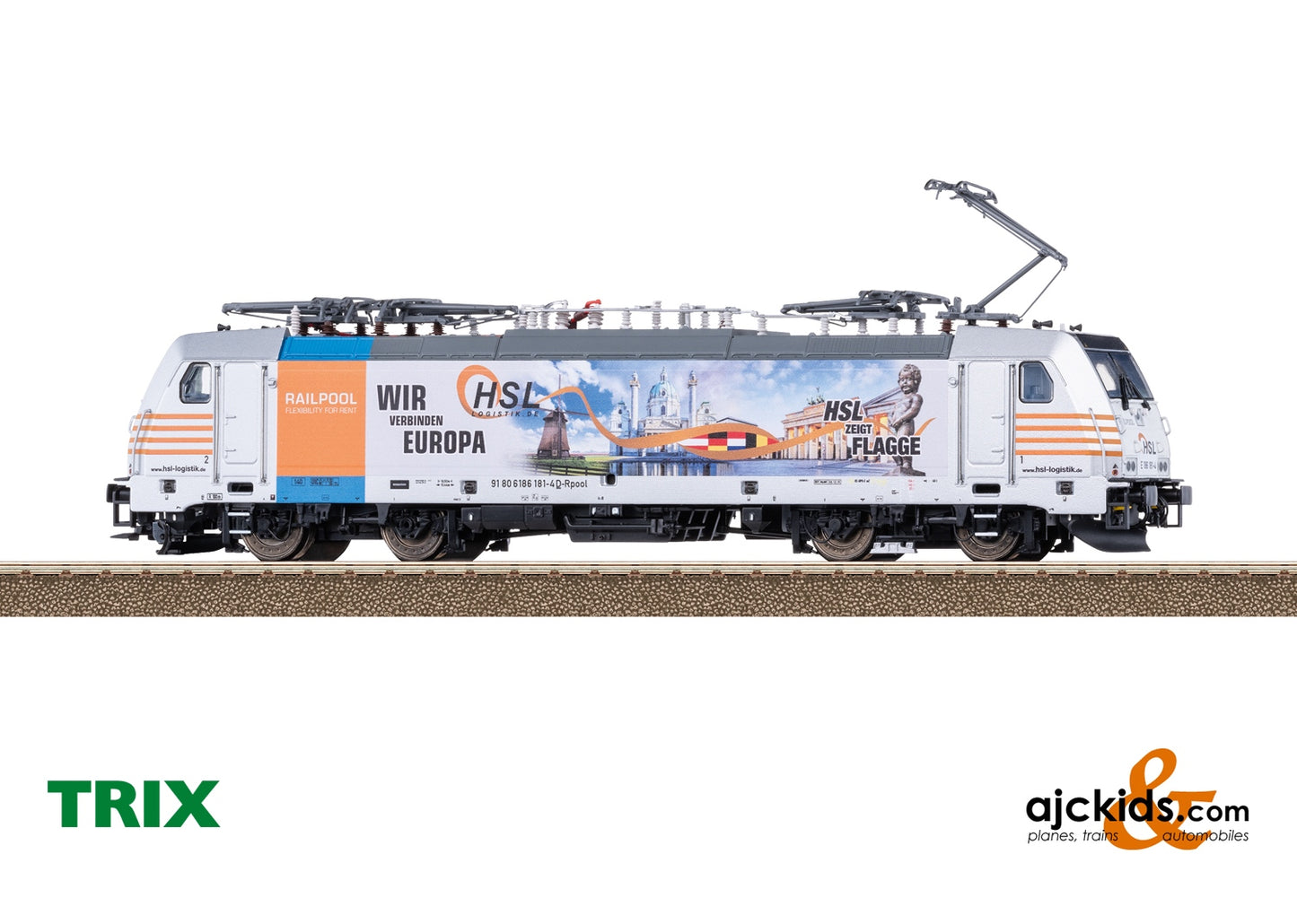 Trix 25803 - Class 186 Electric Locomotive