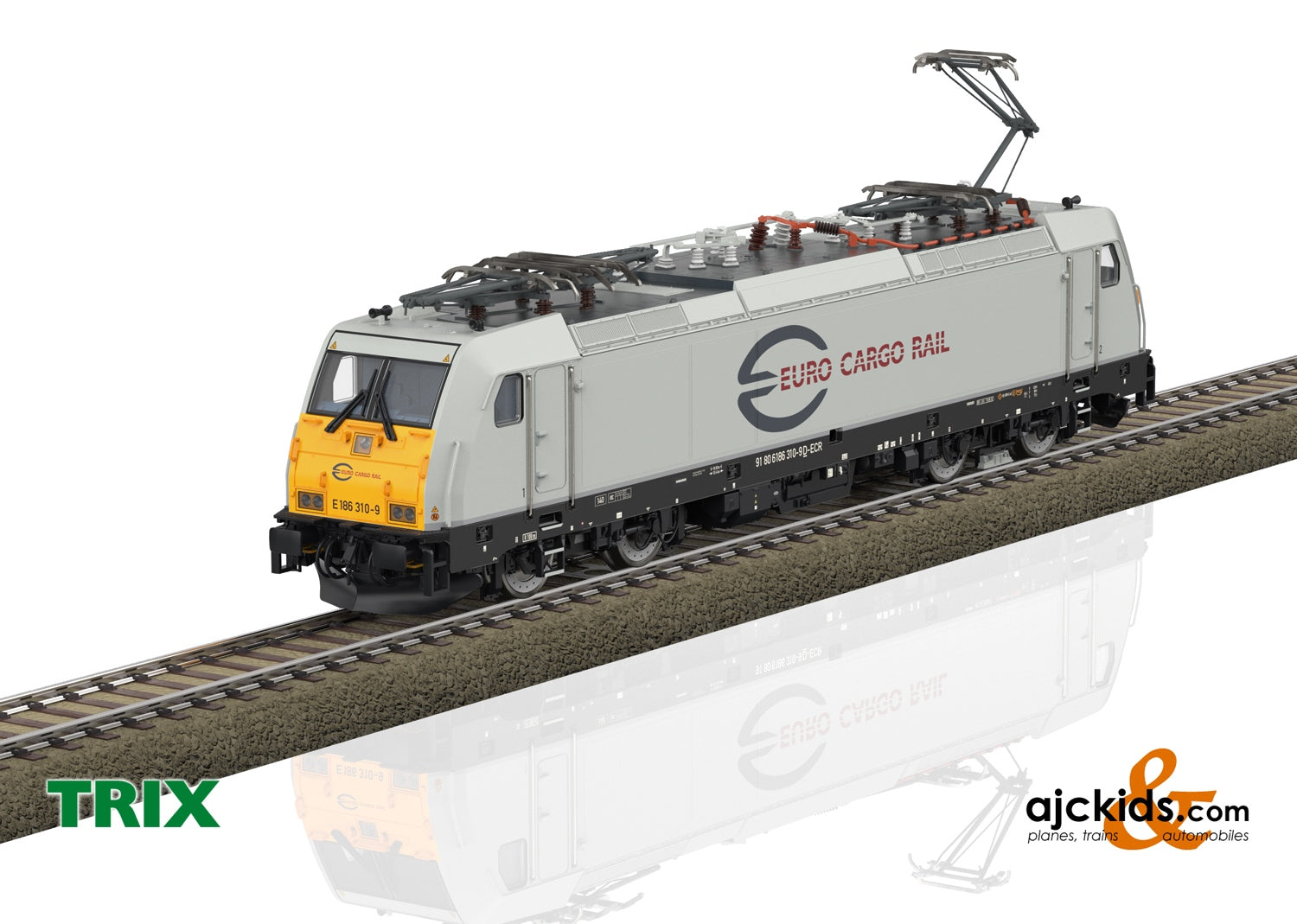 Trix 25804 - Class 186 Electric Locomotive at Ajckids.com